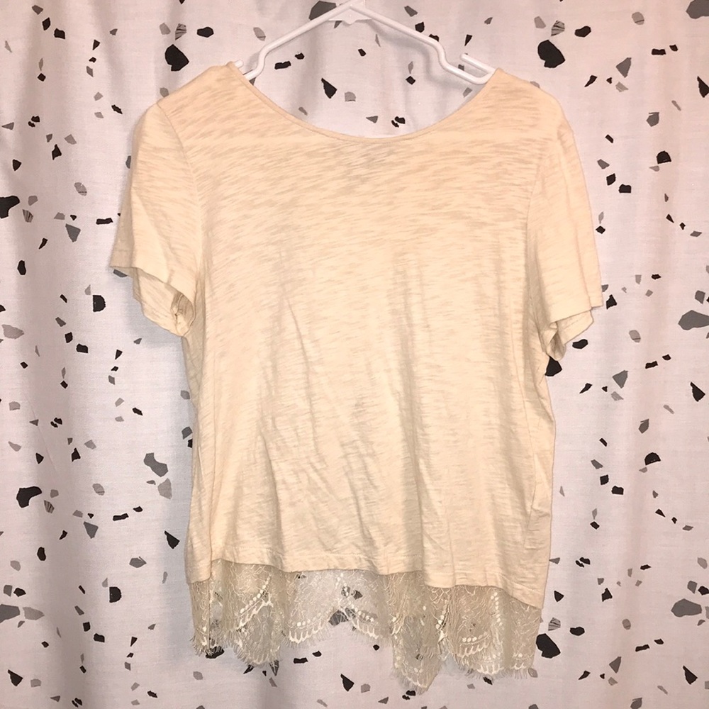 Forever 21 Open Back T Shirt